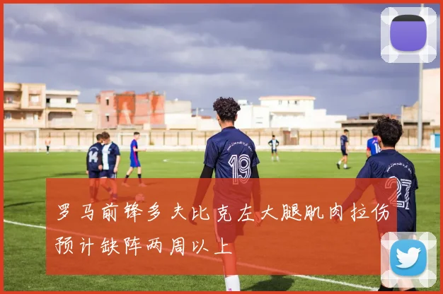 罗马前锋多夫比克左大腿肌肉拉伤预计缺阵两周以上